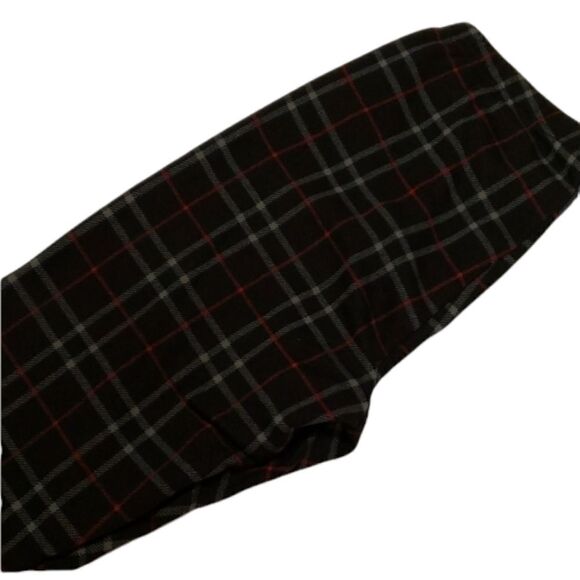 New black plaid leggings - Picture 1 of 2